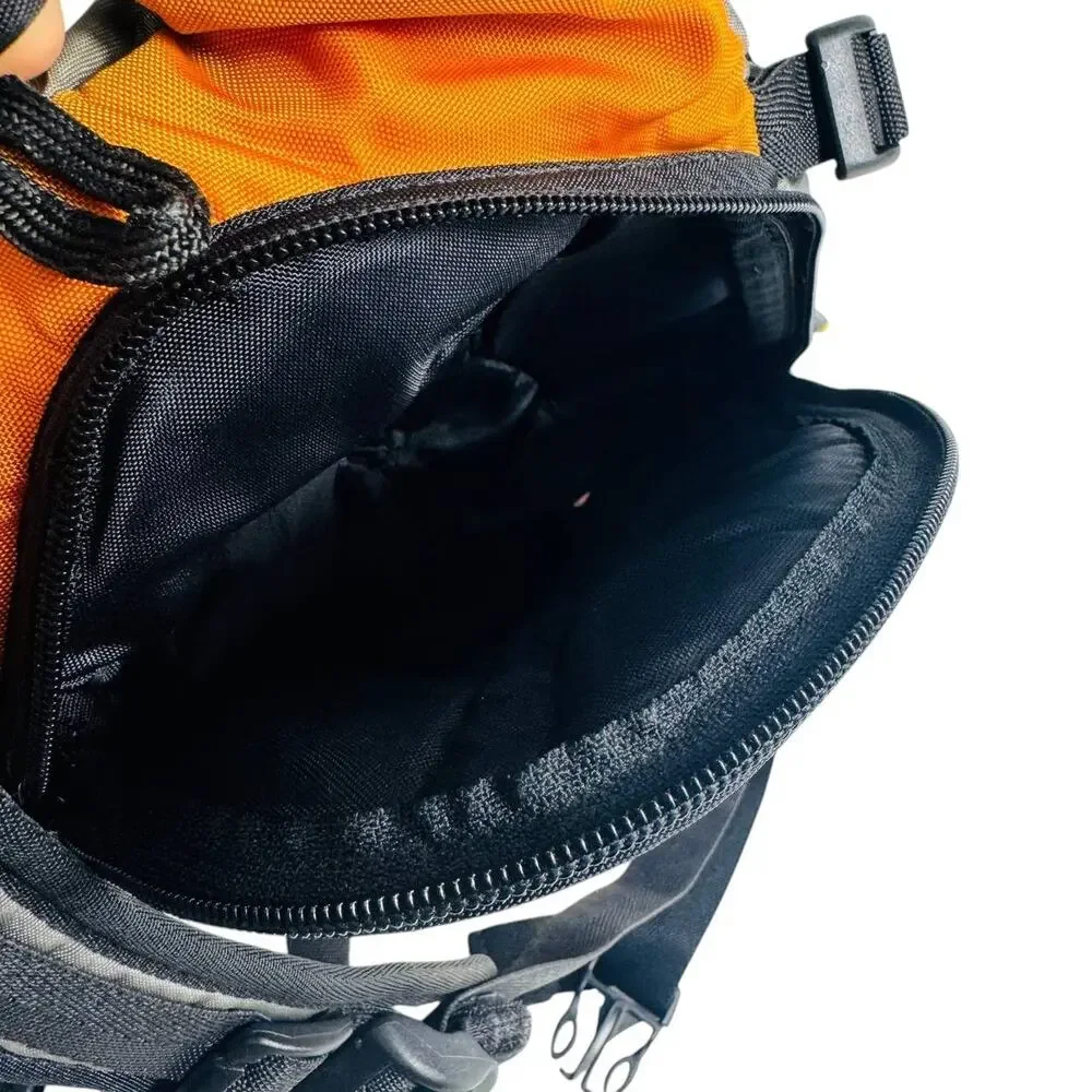 Camelbak Mini Mule Hydration Backpack Orange Gray Hiking Cycling Pack